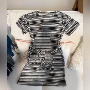 Striped Black and White Dress BB Dakota